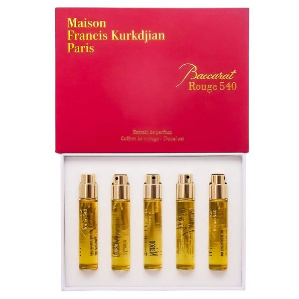 Gift set Maison Francis Kurkdjian Baccart Rouge 540 Extrait, 5x12ml